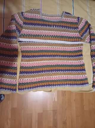 Jersey Crochet Multicolor Talla Única