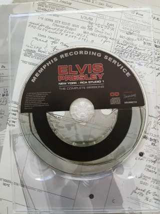 Box Elvis Presley cd 24 bit+dvd audio 5.1 + book