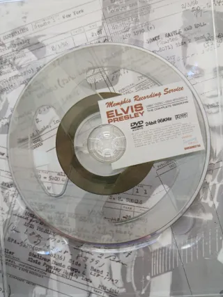 Box Elvis Presley cd 24 bit+dvd audio 5.1 + book