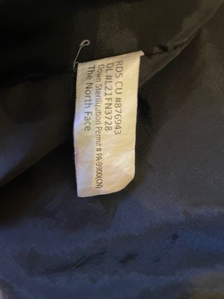 Piumino The North Face nero