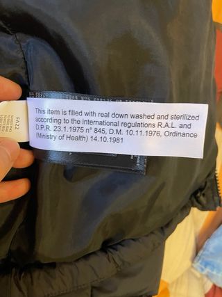 Piumino The North Face nero