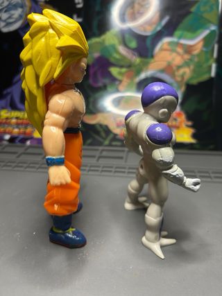 Lote Figuras Dragon Ball Goku SSJ3 y Freezer