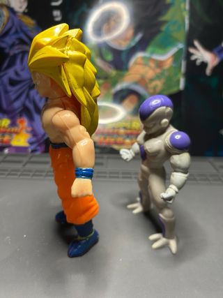 Lote Figuras Dragon Ball Goku SSJ3 y Freezer