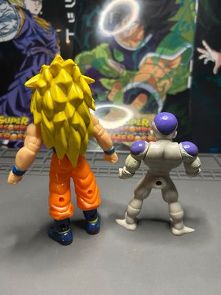 Lote Figuras Dragon Ball Goku SSJ3 y Freezer