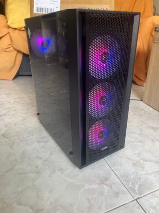 Ordenador Gaming PC Negro con Luces