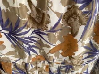 Falda larga estampada