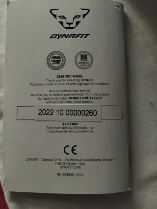 Casco esquí travesía Dynafit