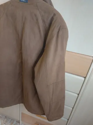 Abrigo hombre marrón