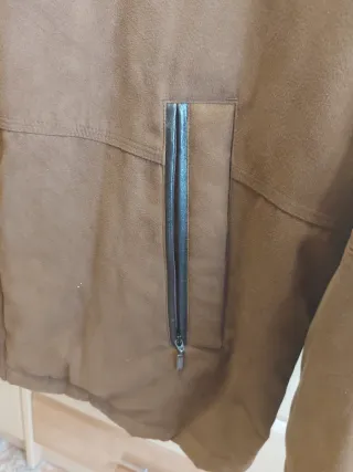 Abrigo hombre marrón