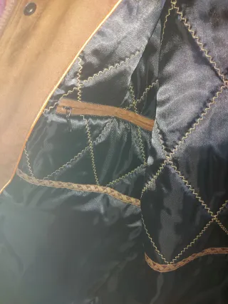 Abrigo hombre marrón