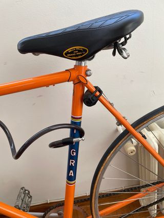 Bicicleta Vintage Tigra Naranja