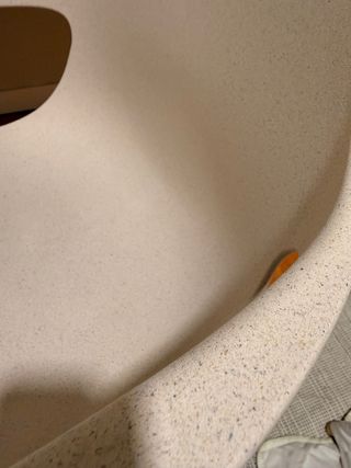 Silla de escritorio beige