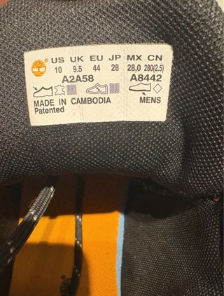 Botas Timberland Negras Originales