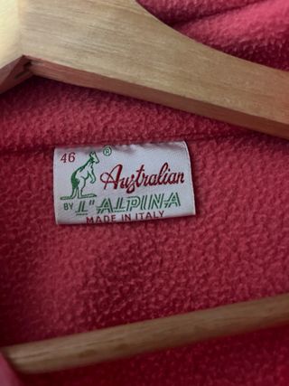 Felpa Australian Vintage Rossa L