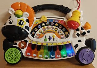 Piano Cebra VTech Musical Infantil