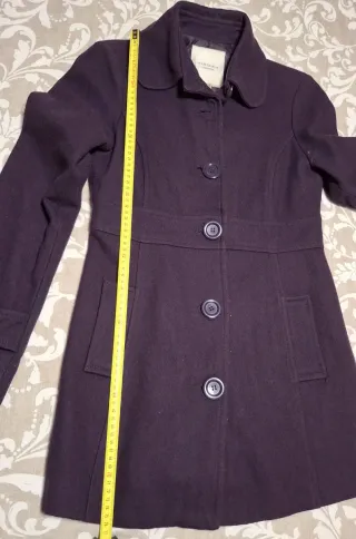 Abrigo morado mujer