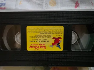 VHS La Bella y la Bestia Disney