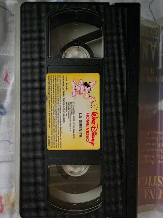 VHS La Bella y la Bestia Disney