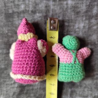 Bambole Amigurumi giapponesi vintage