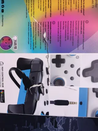 Mando PDP ION White Xbox/PC