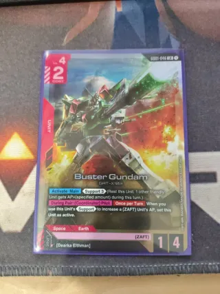 Buster Gundam GAT-X103 LR Gundam TCG