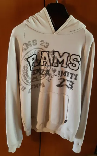Felpa Rams 23 bianca
