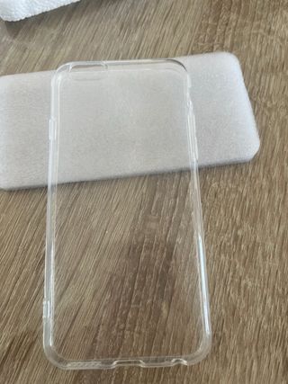 Custodia in silicone trasparente per iPhone 6/6s