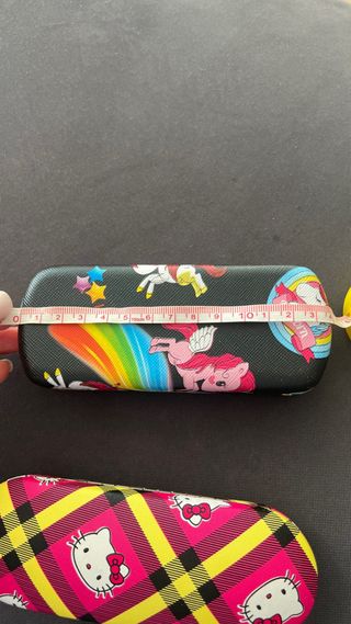 Funda gafas infantil Hello Kitty y unicornios