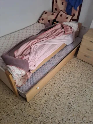 Cama individual 90cm