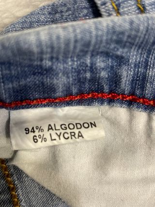 Pantalón pirata mujer vaquero