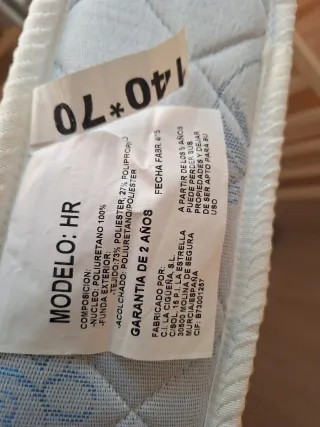 Cuna infantil 0-5 años