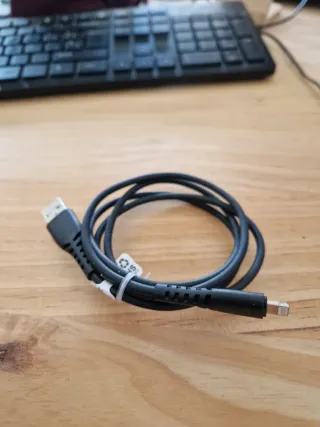Cable USB A a Lightning