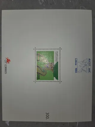 Francobollo Portogallo 300 Escudos Lisbona 1993