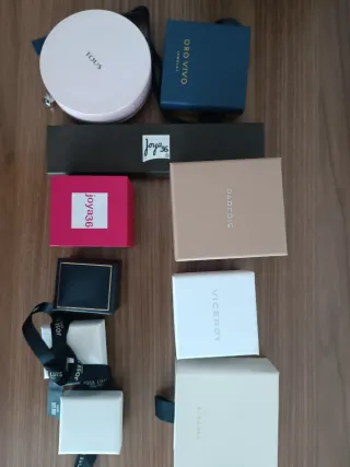 Lote Cajas Joyería Varias Marcas
