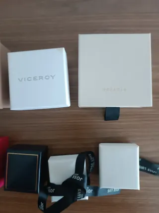 Lote Cajas Joyería Varias Marcas