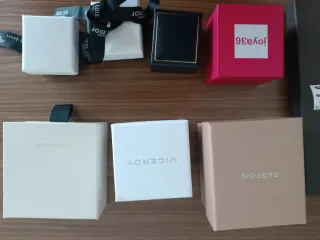 Lote Cajas Joyería Varias Marcas