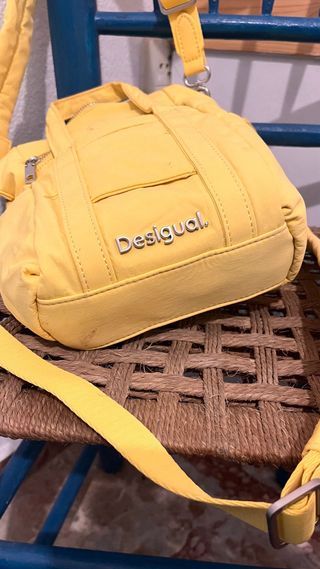 Bolso mini Desigual amarillo