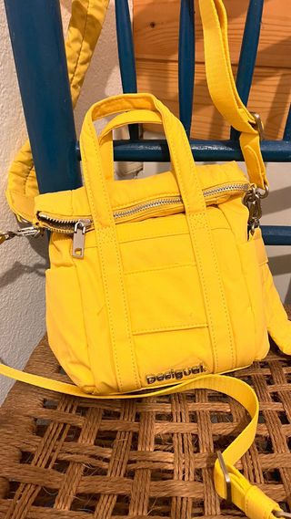 Bolso mini Desigual amarillo