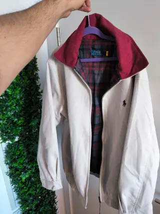 Chaqueta Polo Ralph Lauren Beige y Roja