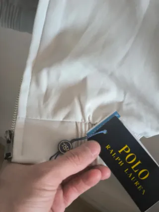 Chaqueta Polo Ralph Lauren Beige y Roja