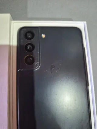 Samsung Galaxy S21 FE 5G Negro + Funda Spigen