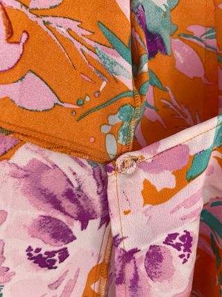 Vestido Piolin et Moi floral XL bautizo comunion