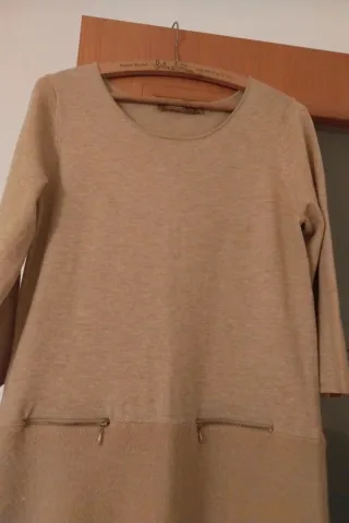 Vestito color cammello