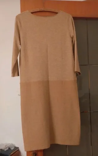 Vestito color cammello