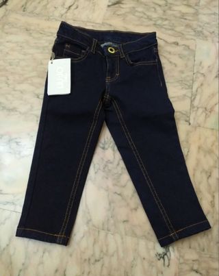 3 Pantaloni Jeans nuovi bimbi 1/2 anni LIU JO