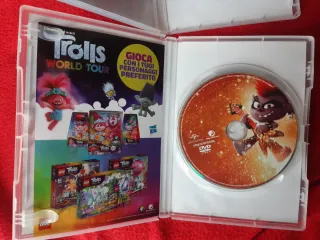 Set 6 DVD Cartoni Animati Trolls, Rio, Toy Story,