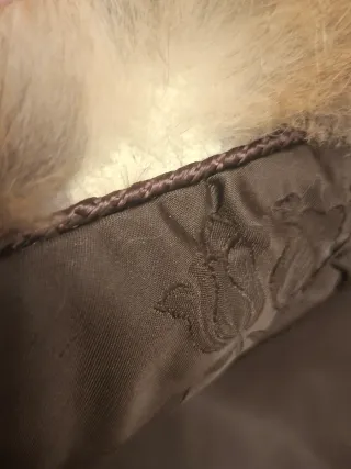 Abrigo Piel pelo natural vintage