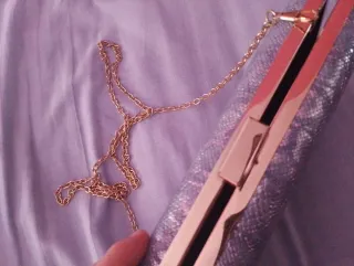 Bolso de mano fiesta azul metalizado