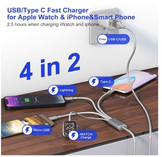 Carica batterie viaggio orologio cellulare cavo