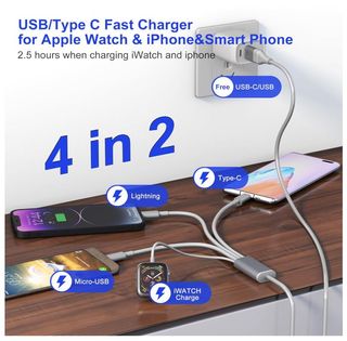 Carica batterie viaggio orologio cellulare cavo